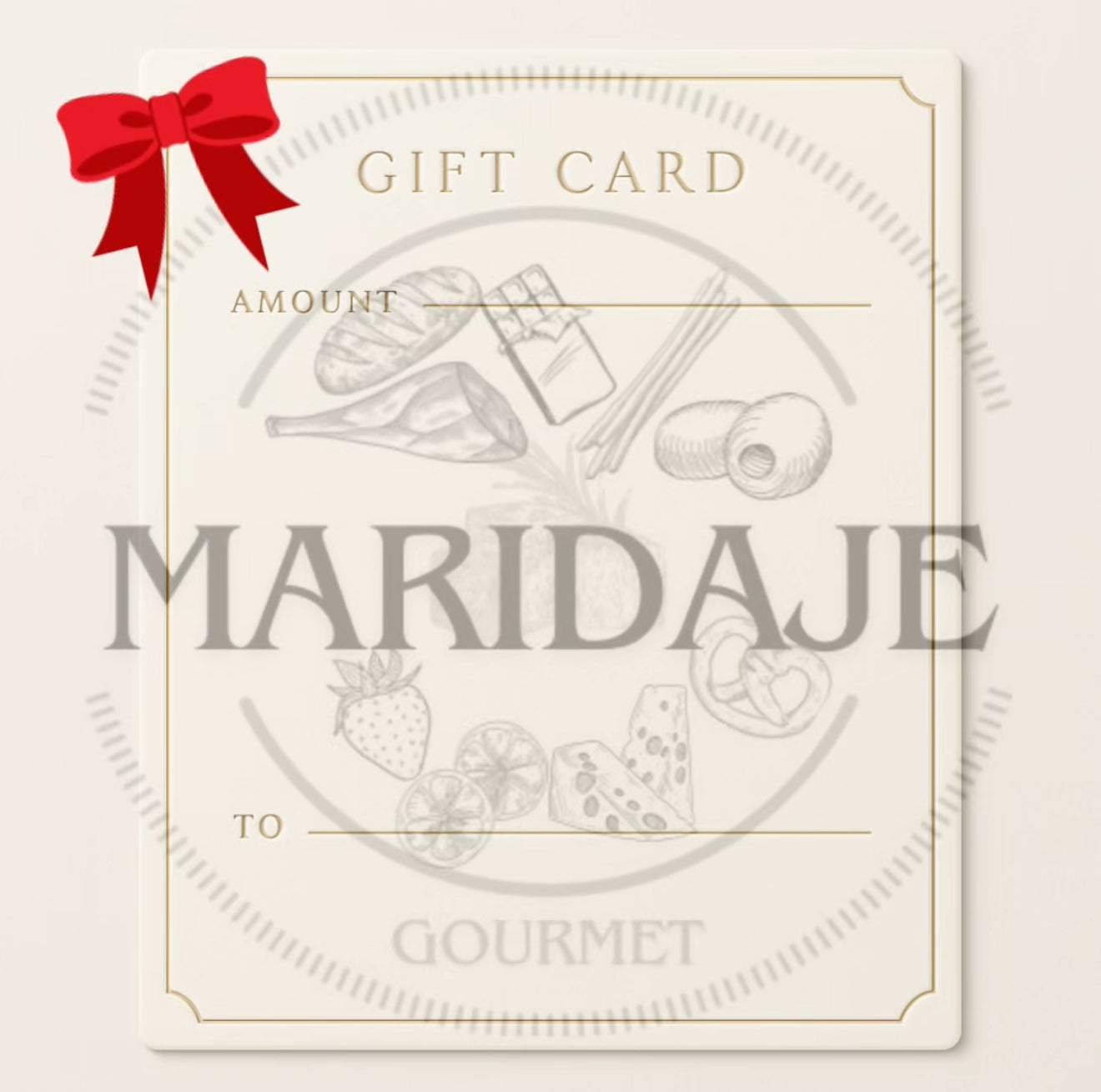 Regala Maridaje al instante, E-Gift Card disponible aquí